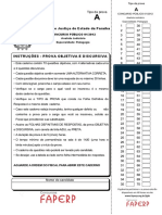 Pedagogia - Tipo - Atribunal de Justiça Do Estado Da Paraíba 2012