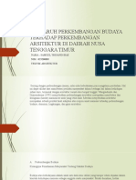 Pengaruh Perkembangan Budaya Terhadap Perkembangan Arsitektur Di Daerah