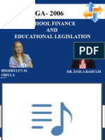 GA-2006 school finance and education legislation