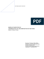 Markus Fager-Pintilä Thermocatalytic Decomposition of Methane