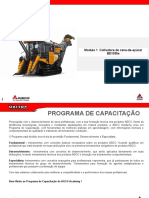 Treinamento sobre colhedora de cana AGCO BE1035e