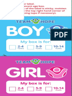 BOY Girl: Christmas Shoebox Appeal