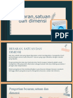 Besaran Satuan Dimensi