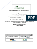 316-C21032-000-52-NS-0052 - 0 Montaje de Estructuras Metalicas, Paneles De...