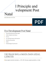 General Principle and Eye Development Post Natal