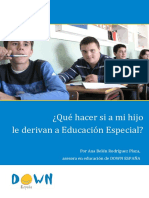 Qu - Hacer Si A Mi Hijo Le Derivan A Educacion Especial