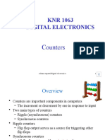 KNR 1063 Digital Electronics: Counters