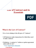 Law of Contract Essentials: Understanding Agreements and Their Requirements