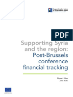 Supporting Syria and The Region:: Post-Brussels Conference Financial Tracking