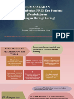 Masalah Pemberian Tugas PR