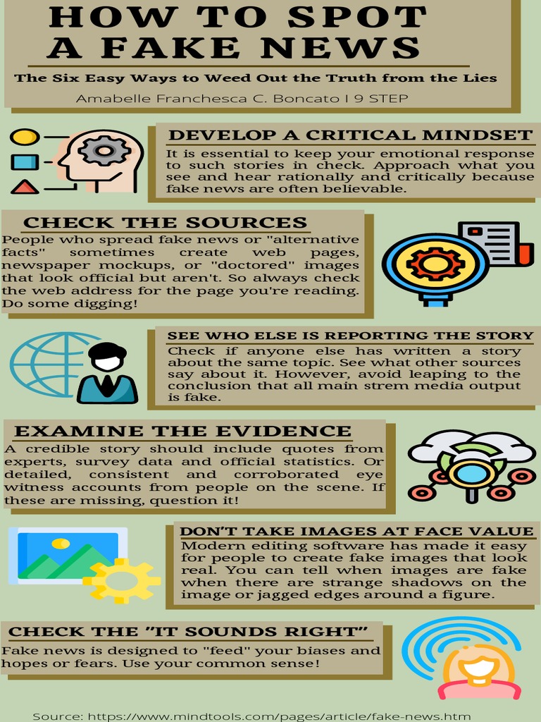 How To Spot A Fake News | PDF