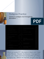 Pedigree Practice: Construct A Pedigree Chart Through This Description