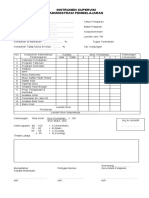 Instrumen Supervisi Administrasi Pembelajaran