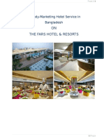 Service Marketing of FARS Hotel and Resort