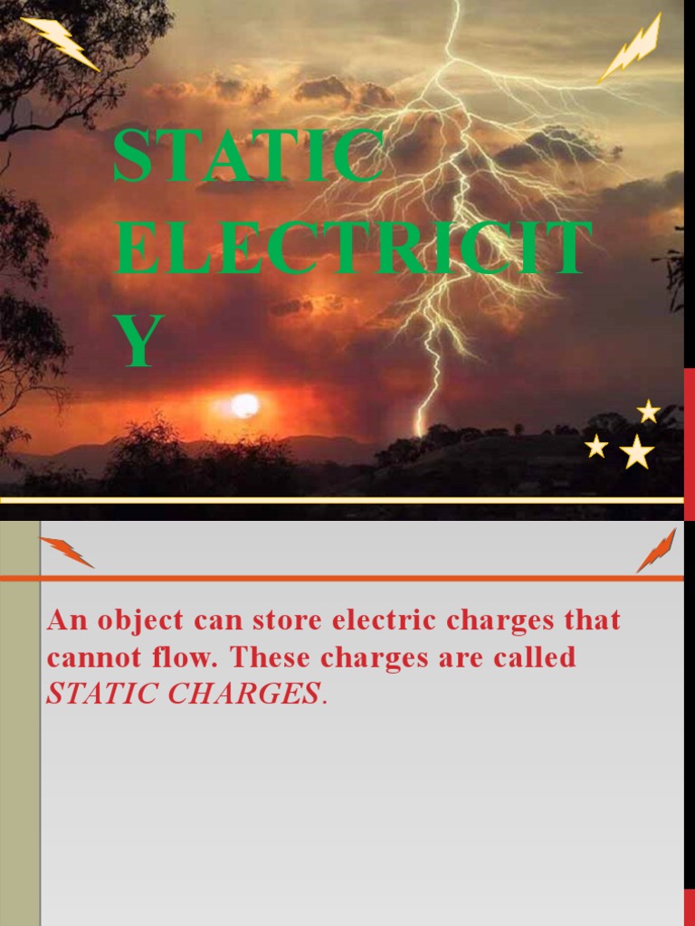 Static Electricity Explained | PDF | Electric Charge | Lightning