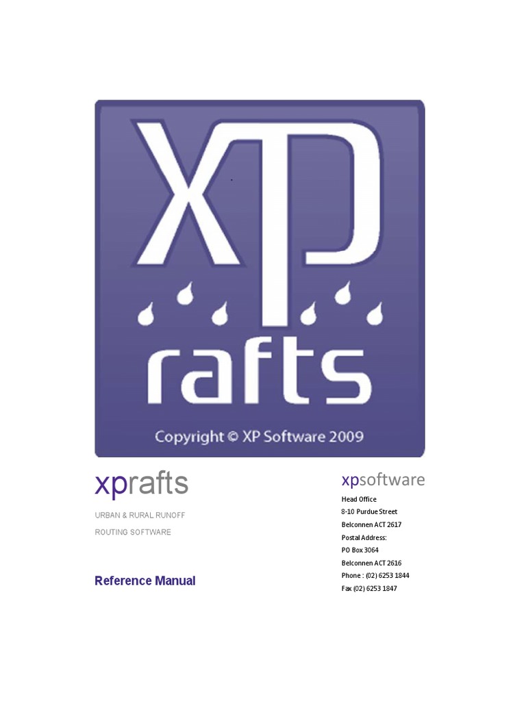Reference Manual Xprafts2009 | PDF | Menu (Computing) | Drainage Basin