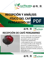 Recepción y Análisis Físico Del C.P.S