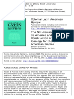 Andrien1998 The Noticias Segretas de America and Construction of A Governing Ideology For The Spanish American Empire