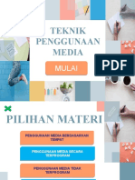 Teknik Penggunaan Media