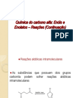 Química do carbono alfa: Reações de enóis e enolatos