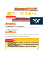 Lks Hidrolisis Garam