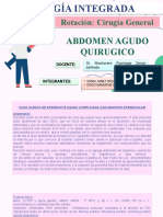 Abdomen Agudo Quirurgico