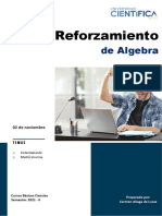 Reforzamiento Algebra 02-11-2021