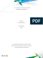 Matemáticas discretas - Relaciones y funciones