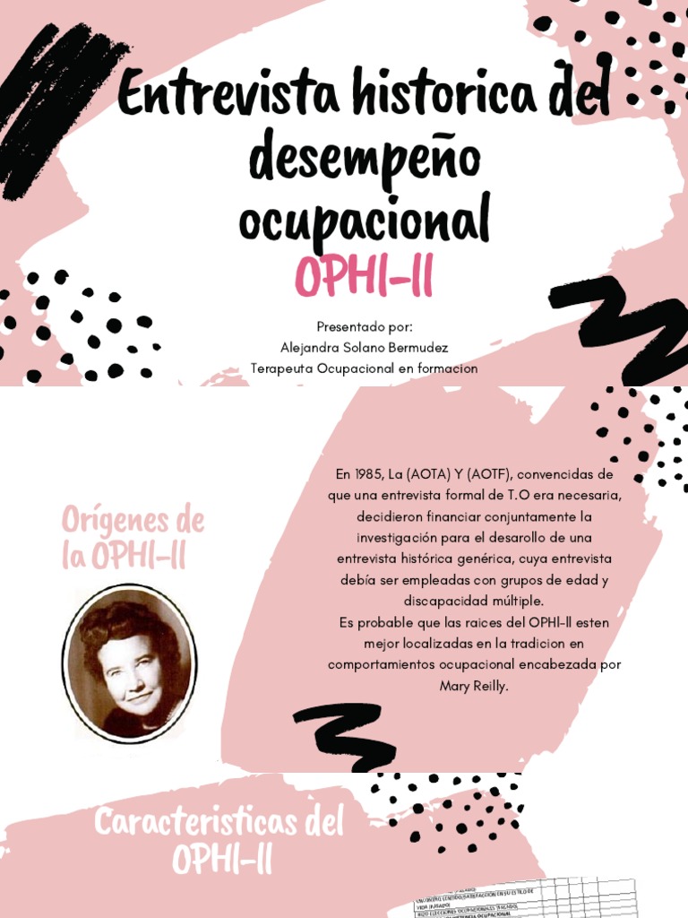 Spanish OPHI-II Diapositivas | PDF | Las emociones | Evaluación ...