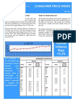 Consumer Price Index - July 21