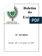 Boletim Do Exército: Brasília - DF, 8 de Janeiro de 2010