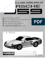 Kyosho Porsche 959 Manual