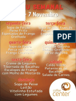 Menu Semanal A4 - 1 - 7 NOV