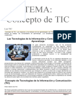 TIC y MODELO TPACK - ICS 6016