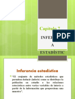 Capitulo 7 Inferencia Estadistica