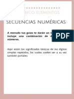 Secuencias Numericas