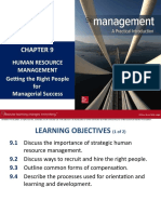 Human Resource Management Getting The Right People For Managerial Success