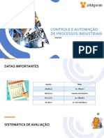 Controle e automação de processos industriais