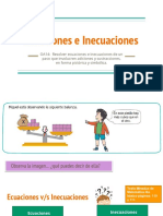 5° Básico Matemática Inecuaciones y Ecuacionesvvdvd