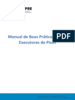 Manual de Boas Práticas para Execução de Pisos