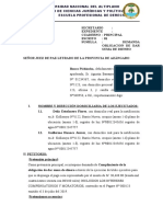 Demanda de Cumplimiento de Obligación de Dar Suma de Dinero por S/. 30,460