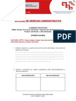 EXAMEN I - Derecho Administrativo