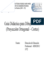 Guía Didáctica Proy. Ortogonal + Cortes