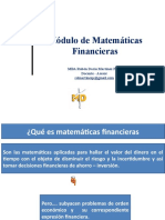 Matemáticas financieras: conceptos clave