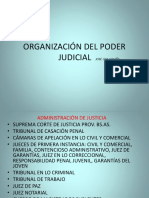 Organización Del Poder Judicial