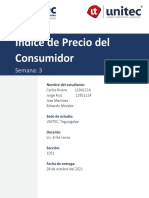 Indice de Precio Del Consumidor: Semana: 3