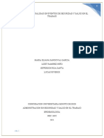 Diagrama de Casualidad en Eventos de Seguridad y Salud en El Trabajo