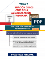 Tema 7 Impugnacion Actos Adm Tributaria PDF