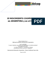 El Movimiento Cooperativo en Argentina y en El Mundo