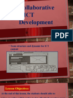 Collaborative ICT Development: Lesson 9